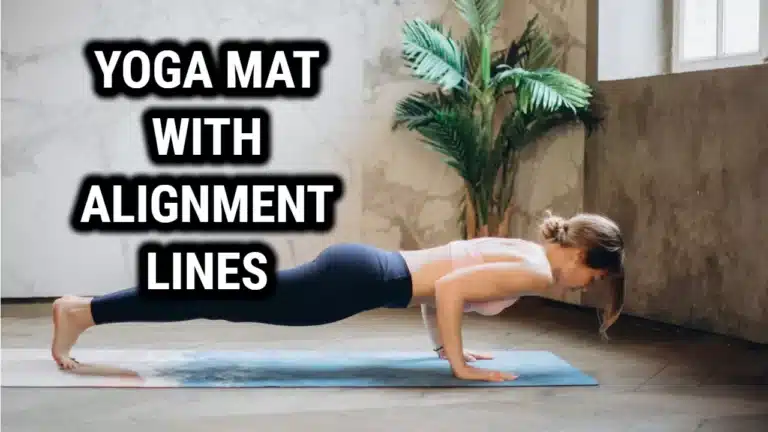 Get Aligned with Your Practice: Yoga Mat with Alignment Lines